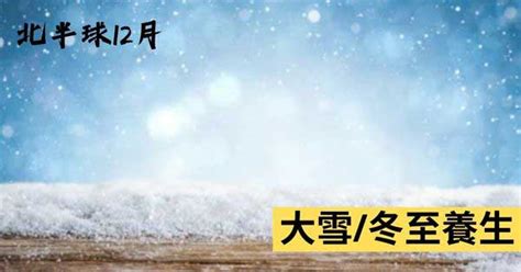 冬天 五行|北半球12月節氣(大雪/冬至)經絡養生及五運六氣